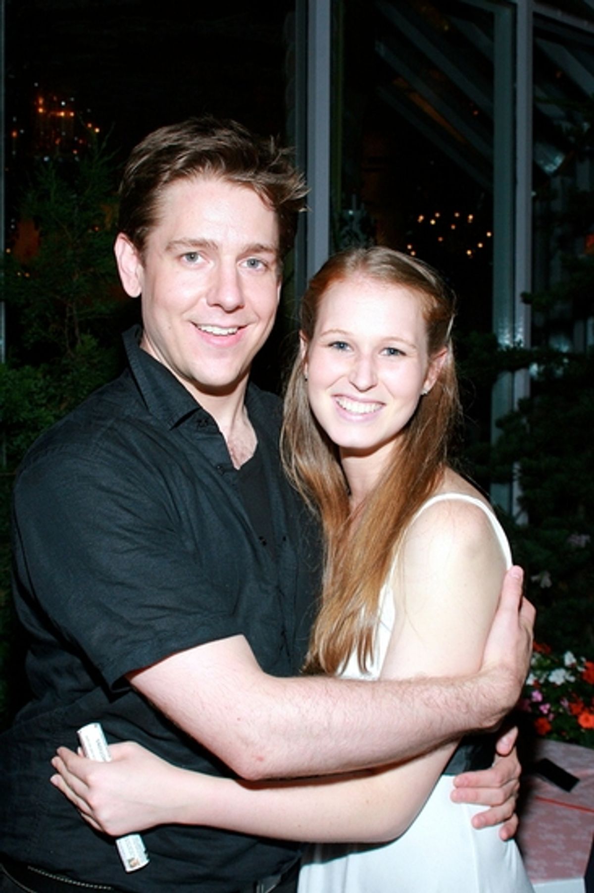 Ben Strothmann and Kristen Luciani at 