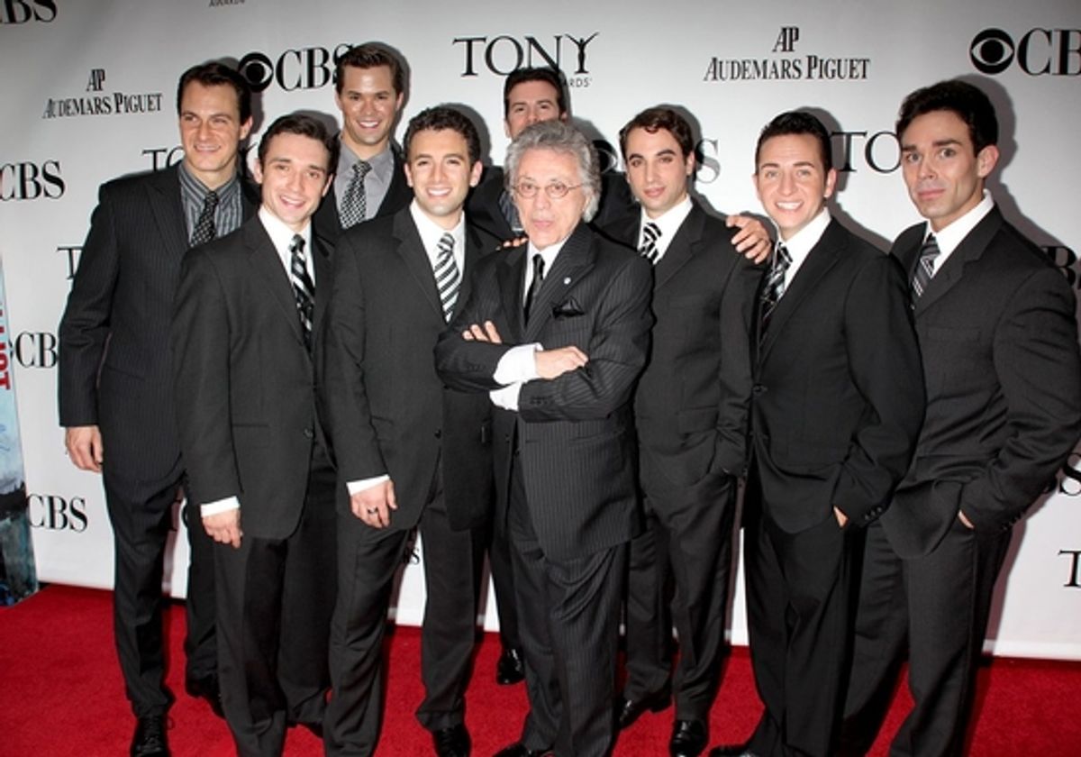 Frankie Valli and the casts of the touring companies of JERSEY BOYS at The American Theatre Wing's 63rd Annual Tony Awards - Faces and Fashions!