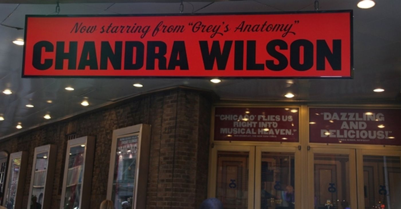 Photo Coverage: Chandra Wilson Takes Her Broadway Bows In 'CHICAGO' Photo Coverage: Chandra Wilson Takes Her Broadway Bows In 'CHICAGO' Image