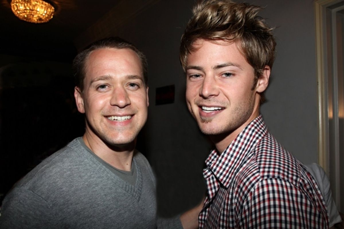 T.R. Knight and Mark Cornelsen at 
