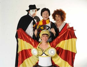 Alasdair Harvey, Steven Kynman, Sophie Louise Dann, and Anna-Jane Casey @ BroadwayWorld Alasdair Harvey, Steven Kynman, Sophie Louise Dann, and Anna-Jane Casey Photo