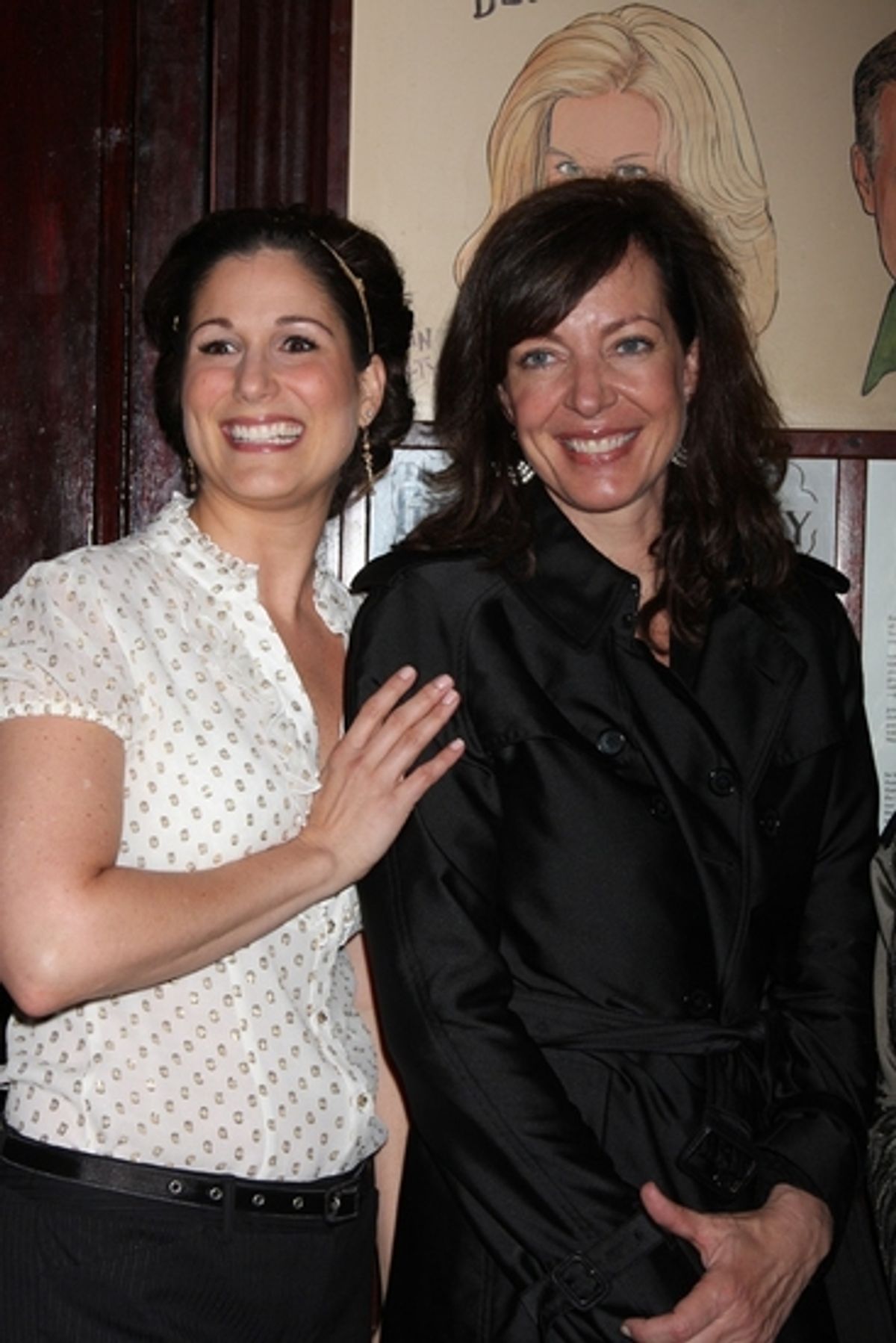Stephanie J. Block and Allison Janney at 