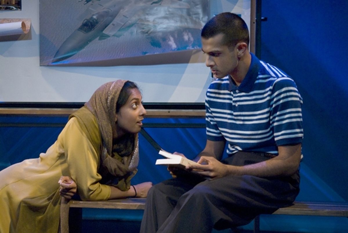 Anitha Gandhi and Utkarsh Ambudkar at 