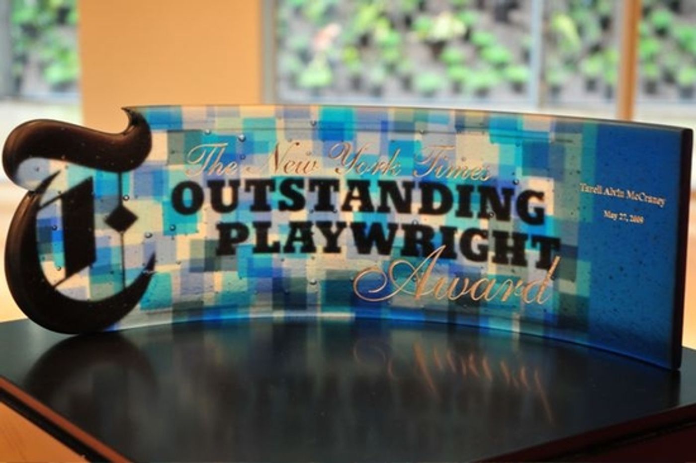 Photo Flash: Tarell Alvin McCraney Honored With The New York Times Outstanding Playwright Award  Image