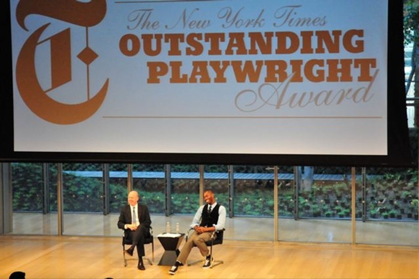 Photo Flash: Tarell Alvin McCraney Honored With The New York Times Outstanding Playwright Award  Image