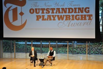 Sam Sifton and Tarell Alvin McCraney Photo