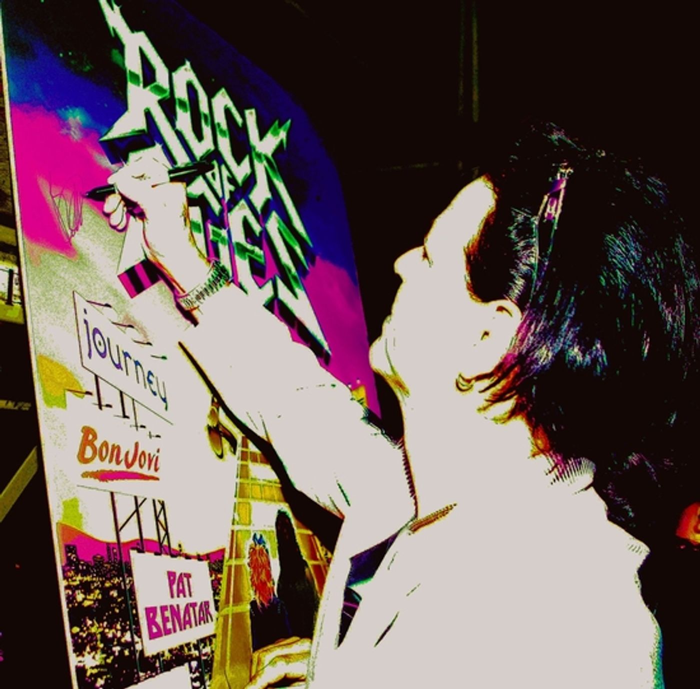 Photo Coverage: 'ROCK OF AGES' Welcomes POISON Backstage!  Image