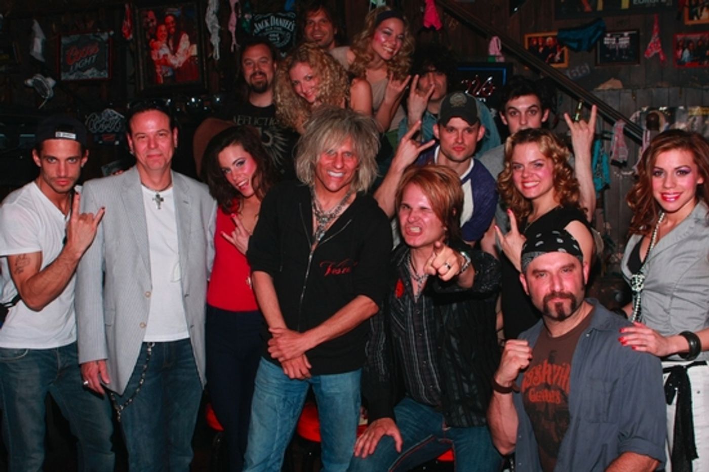 Photo Coverage: 'ROCK OF AGES' Welcomes POISON Backstage!  Image