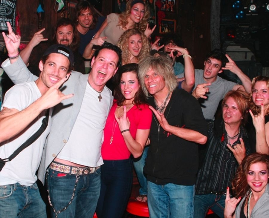 Photo Coverage: 'ROCK OF AGES' Welcomes POISON Backstage! Image