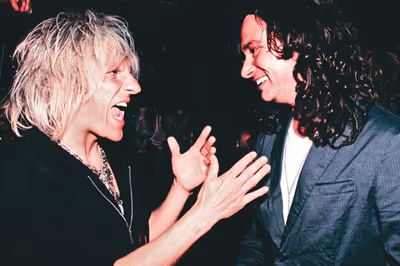 C.C. Deville and Constantine Maroulis Photo