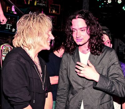 C.C. Deville and Constantine Maroulis Photo