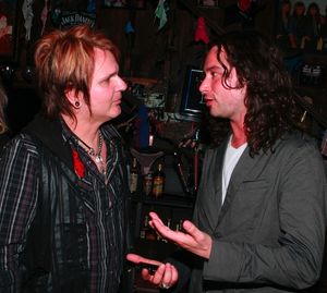 Rikki Rockett and Constantine Maroulis Photo