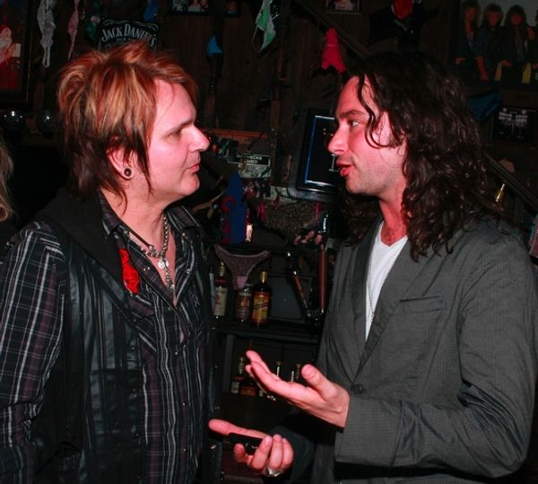 Rikki Rockett and Constantine Maroulis Photo