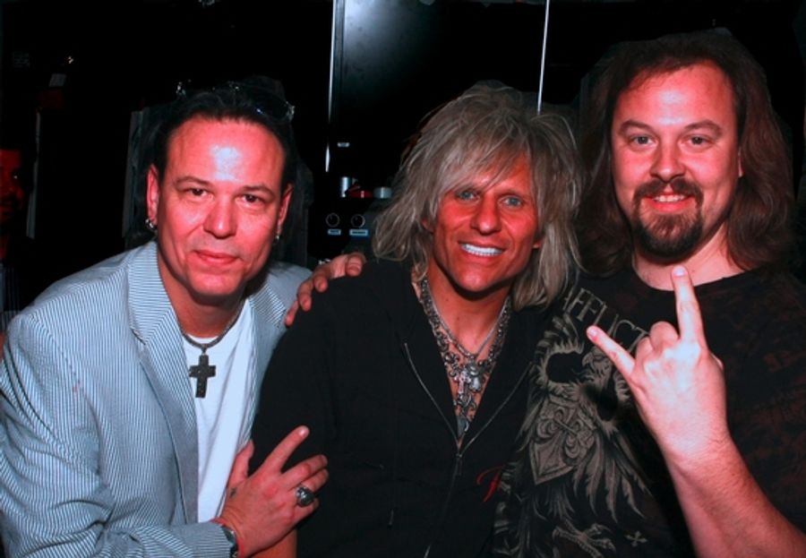 Photo Coverage: 'ROCK OF AGES' Welcomes POISON Backstage! Image