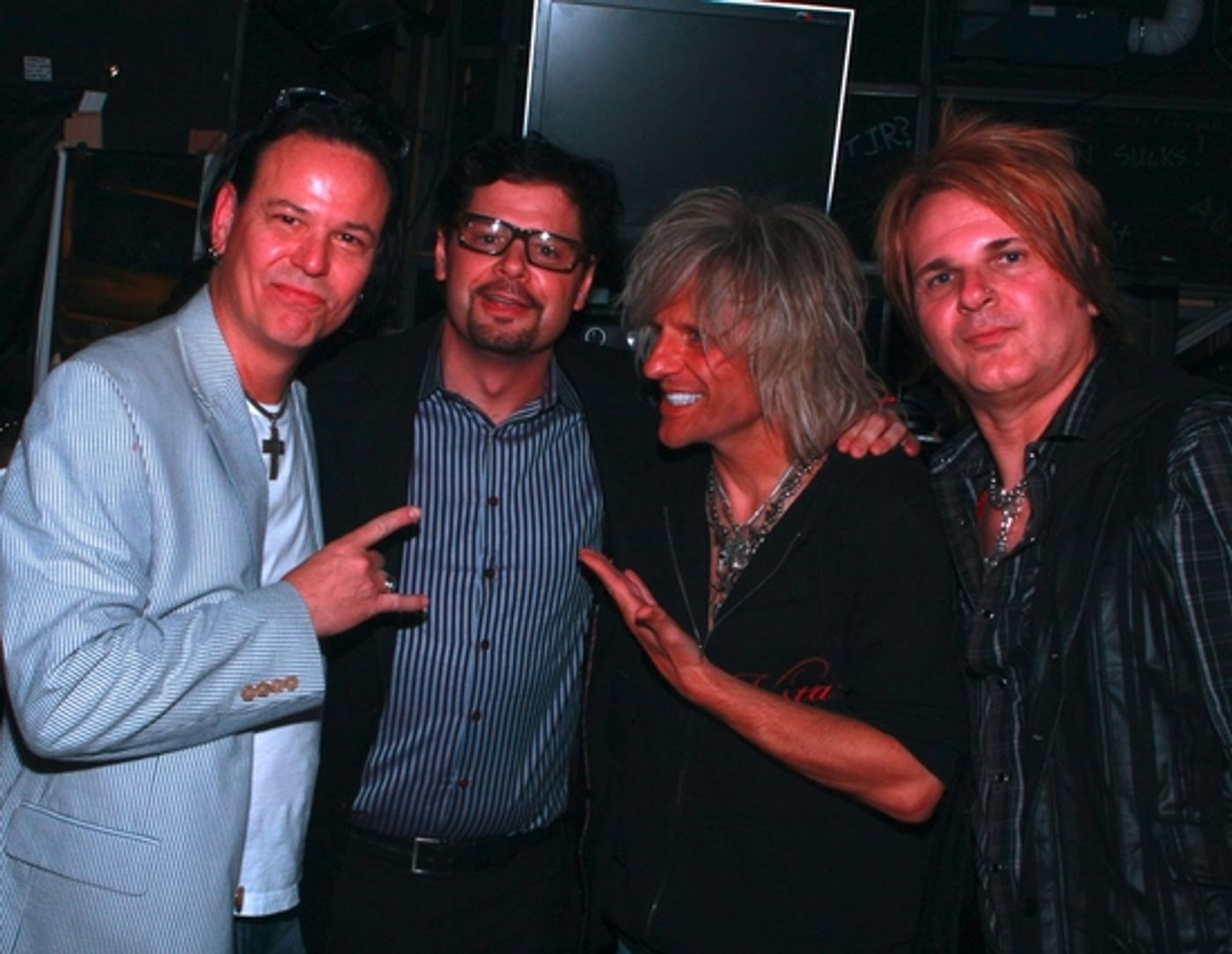 Photo Coverage: 'ROCK OF AGES' Welcomes POISON Backstage!  Image