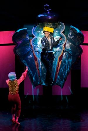 GREASE tour stars Kate Morgan Chadwick and Taylor Hicks Photo