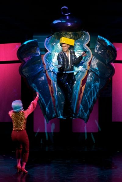 GREASE tour stars Kate Morgan Chadwick and Taylor Hicks Photo