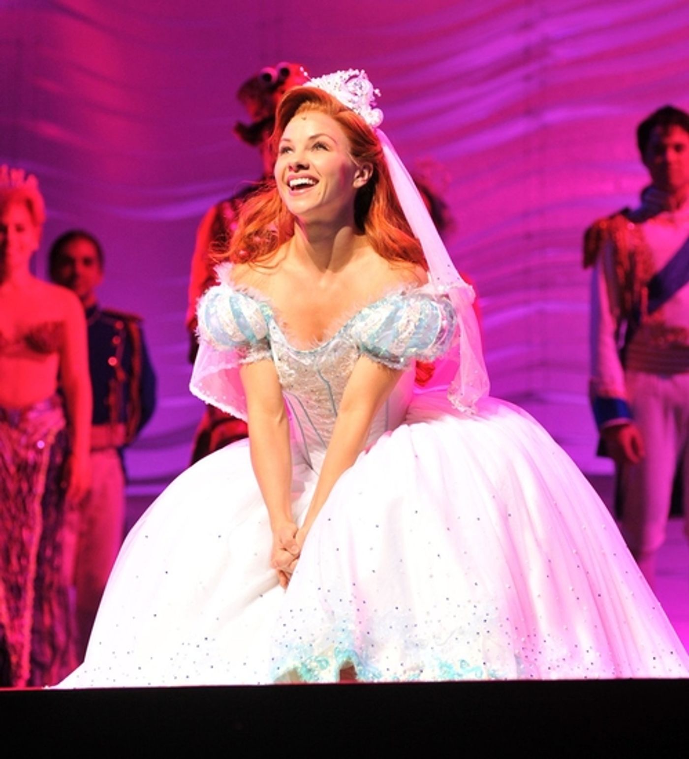 Photo Coverage: Chelsea Morgan Stock and Drew Seeley Take Their Bows in Disney's THE LITTLE MERMAID  Image