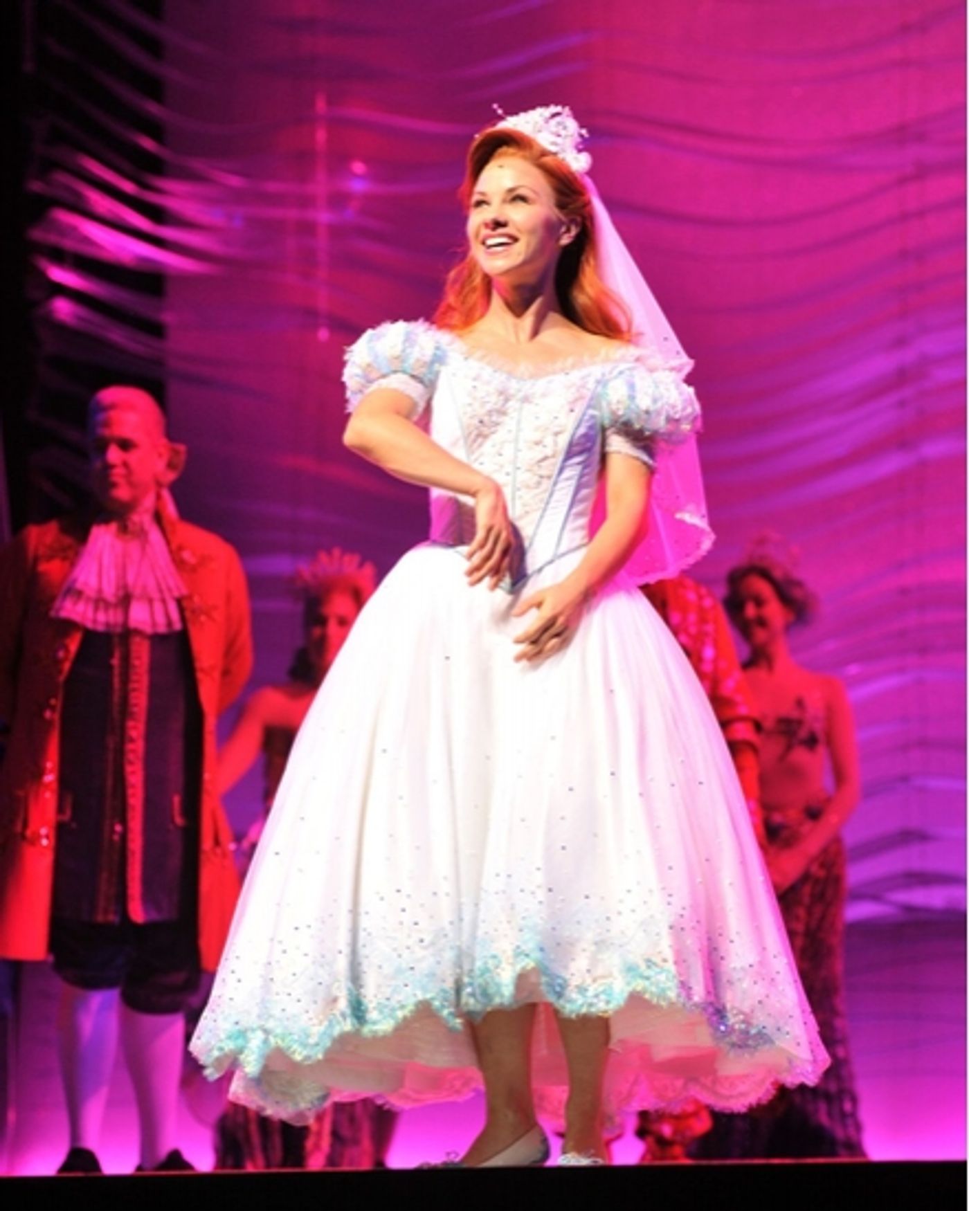 Photo Coverage: Chelsea Morgan Stock and Drew Seeley Take Their Bows in Disney's THE LITTLE MERMAID  Image