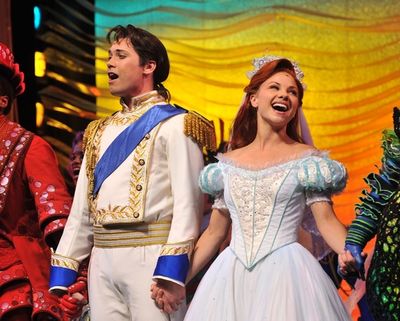 Drew Seeley and Chelsea Morgan Stock Photo