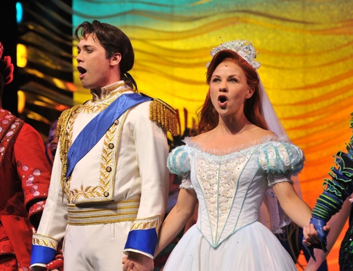 Photo Coverage: Chelsea Morgan Stock and Drew Seeley Take Their Bows in Disney's THE LITTLE MERMAID  Image