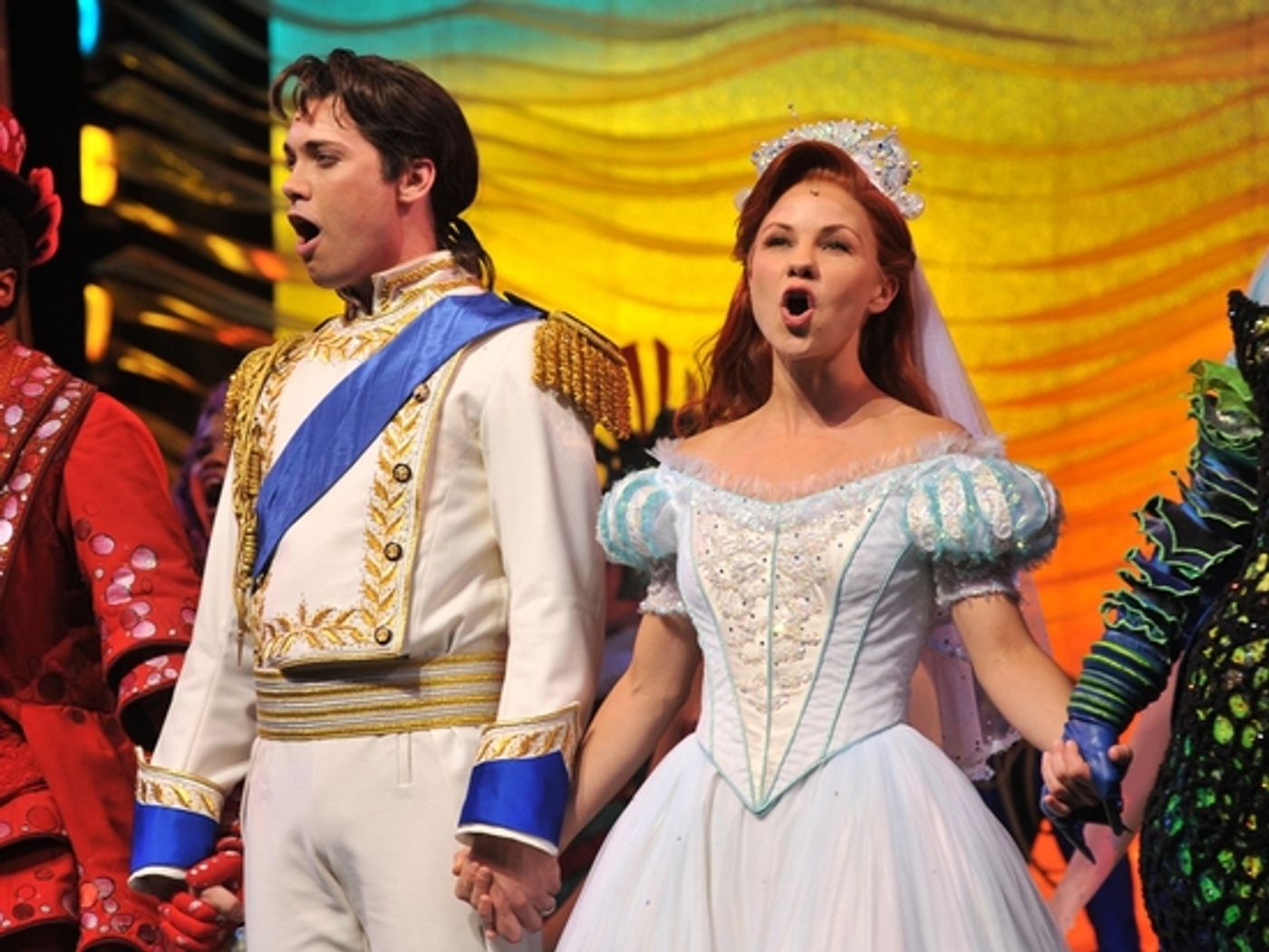 Photo Coverage: Chelsea Morgan Stock and Drew Seeley Take Their Bows in Disney's THE LITTLE MERMAID  Image