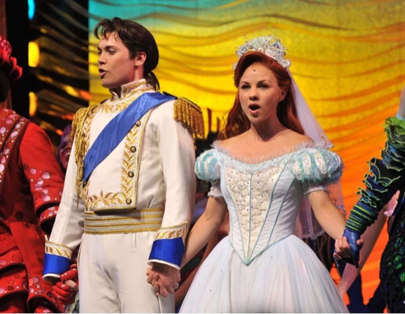 Photo Coverage: Chelsea Morgan Stock and Drew Seeley Take Their Bows in Disney's THE LITTLE MERMAID  Image