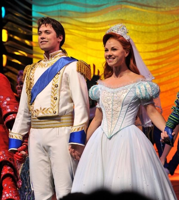 Drew Seeley and Chelsea Morgan Stock Photo