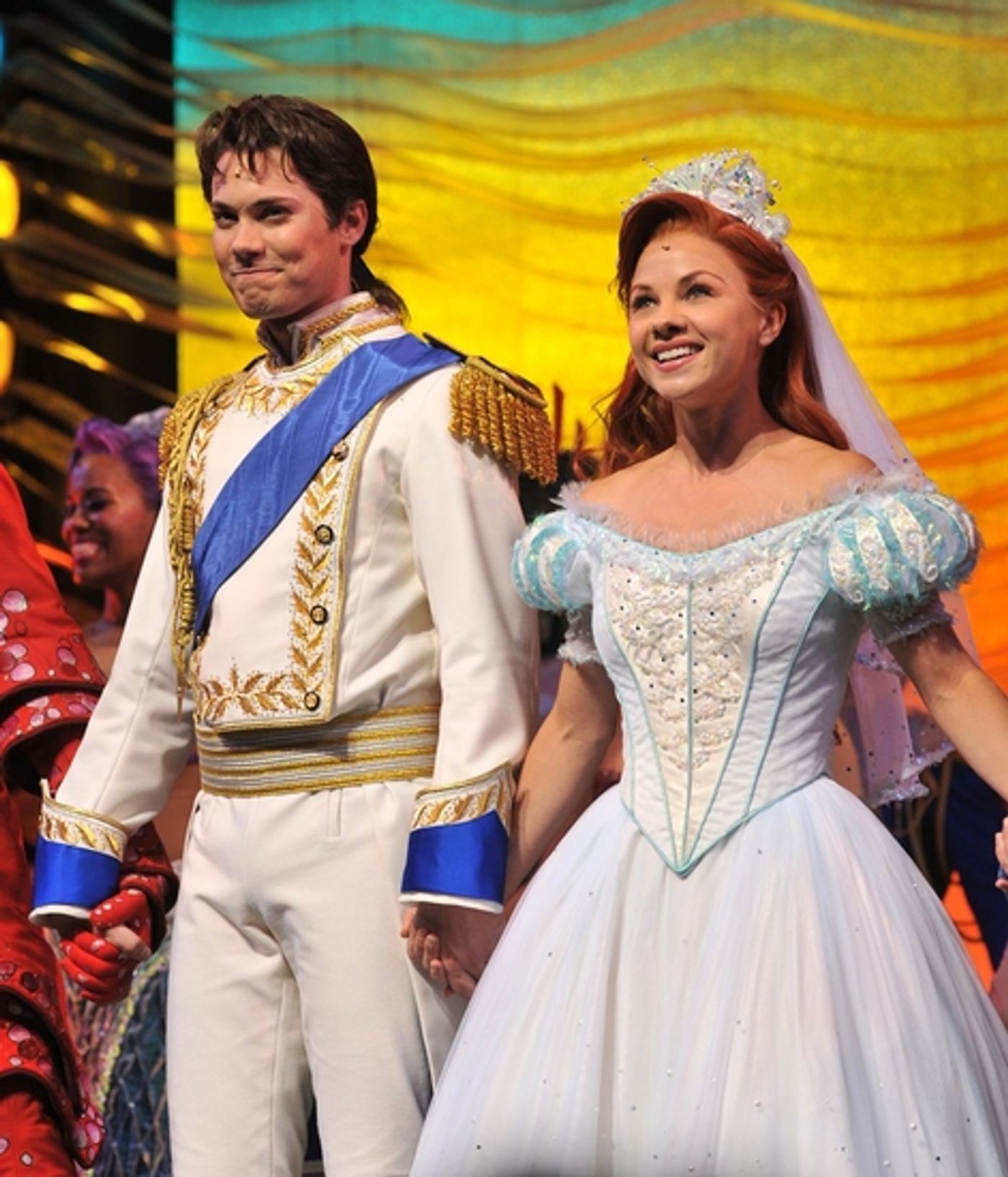 Photo Coverage: Chelsea Morgan Stock and Drew Seeley Take Their Bows in Disney's THE LITTLE MERMAID  Image