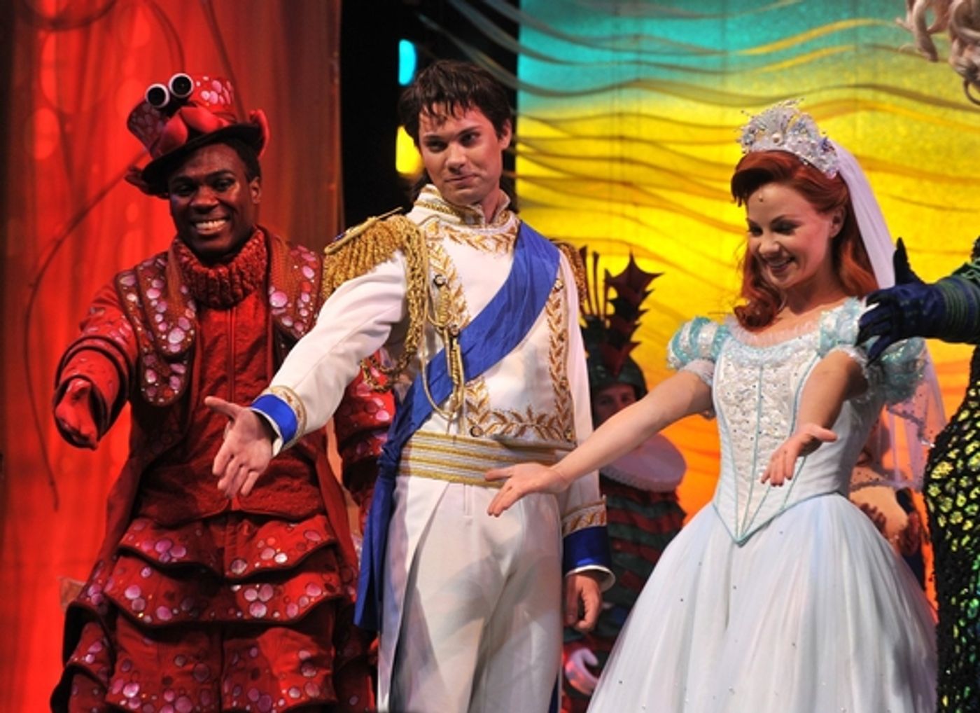 Photo Coverage: Chelsea Morgan Stock and Drew Seeley Take Their Bows in Disney's THE LITTLE MERMAID  Image