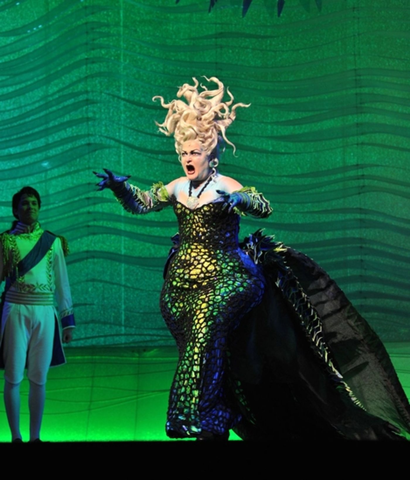 Photo Coverage: Chelsea Morgan Stock and Drew Seeley Take Their Bows in Disney's THE LITTLE MERMAID  Image