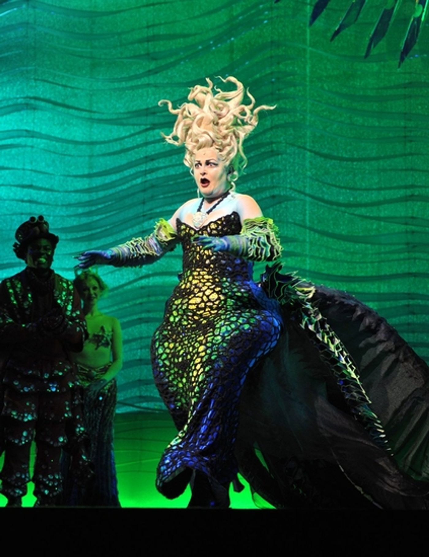 Photo Coverage: Chelsea Morgan Stock and Drew Seeley Take Their Bows in Disney's THE LITTLE MERMAID  Image