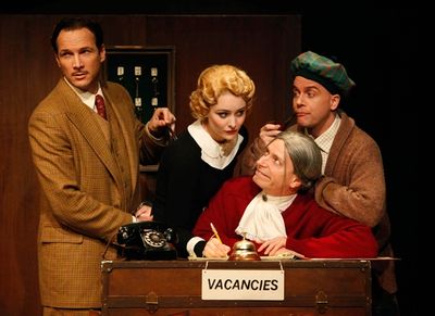 Sean Mahon, Jill Paice, Arnie Burton and Jeffrey Kuhn Photo
