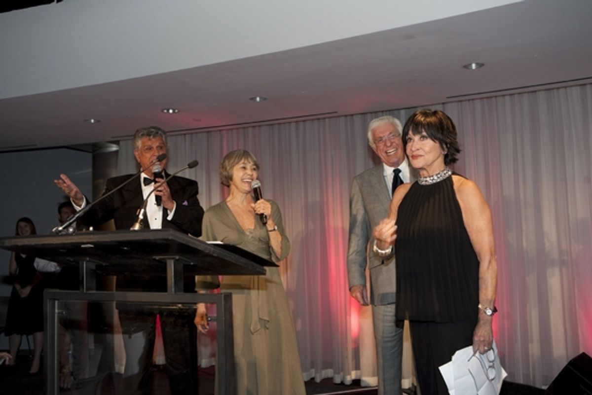 Chita is serenaded by original Bye Bye Birdie cast members Dick Gautier, Susan Watson & Dick Van Dyke at 