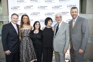 Event co-chair John Holly, Valarie Pettiford, Lisa Mordente, Chita Rivera, Dick Van Dyke and West Coast Director Keith McNutt @ BroadwayWorld Event co-chair John Holly, Valarie Pettiford, Lisa Mordente, Chita Rivera, Dick Van D Photo