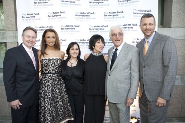 Event co-chair John Holly, Valarie Pettiford, Lisa Mordente, Chita Rivera, Dick Van D Photo