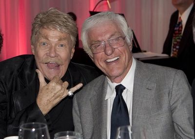Rip Taylor and Dick Van Dyke Photo