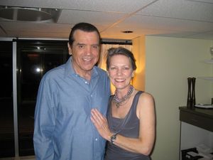 Chazz Palminteri and local artist Karen Roehl @ BroadwayWorld Chazz Palminteri and local artist Karen Roehl Photo