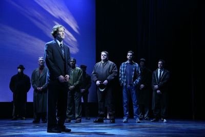 Allen E. Read and the cast of The Full Monty Photo