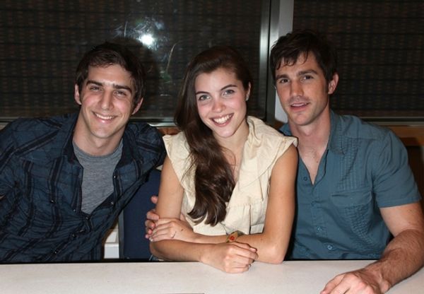 Cody Green, Matt Cavenaugh and Josefina Scaglione Photo