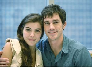 Josefina Scaglione and Matt Cavenaugh Photo