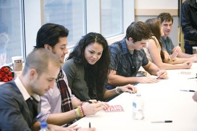 Curtis Holbrook, George Akram, Karen Olivo, Cody Green, Josefina Scaglione and Matt C Photo
