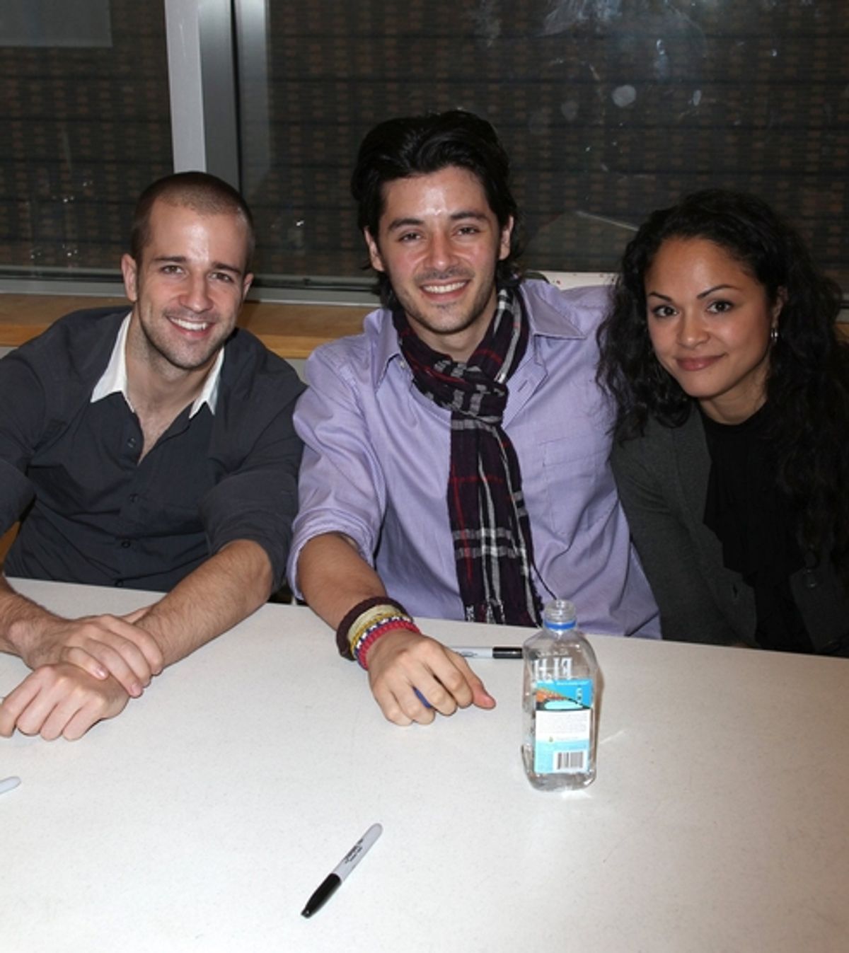 Curtis Holbrook, George Akram and Karen Olivo at 