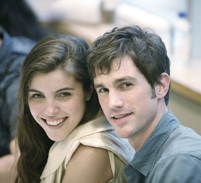 Josefina Scaglione and Matt Cavenaugh Photo