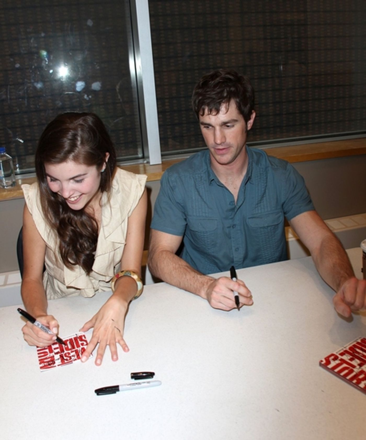 Photo Coverage: The Cast Of WEST SIDE STORY Celebrates CD Release At Barnes And Noble Lincoln Triangle Photo Coverage: The Cast Of WEST SIDE STORY Celebrates CD Release At Barnes And Noble Lincoln Triangle Image