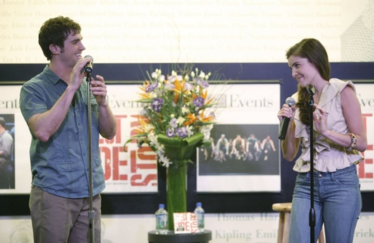 Matt Cavenaugh and Josefina Scaglione at 