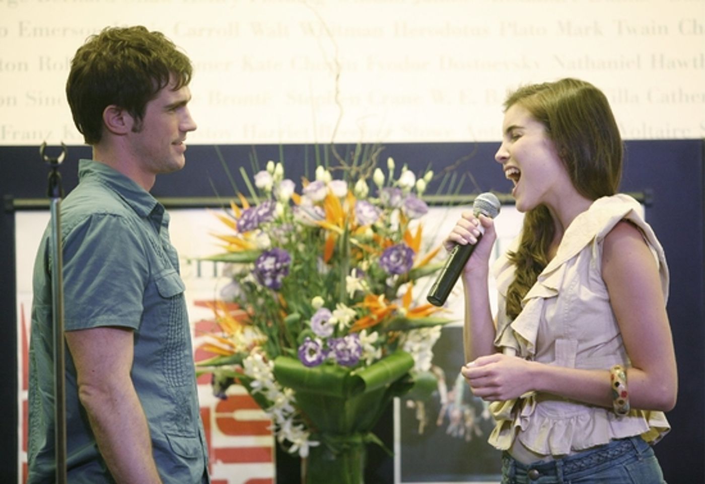 Photo Coverage: WEST SIDE STORY In Performance at Barnes and Noble Lincoln Triangle Photo Coverage: WEST SIDE STORY In Performance at Barnes and Noble Lincoln Triangle Image