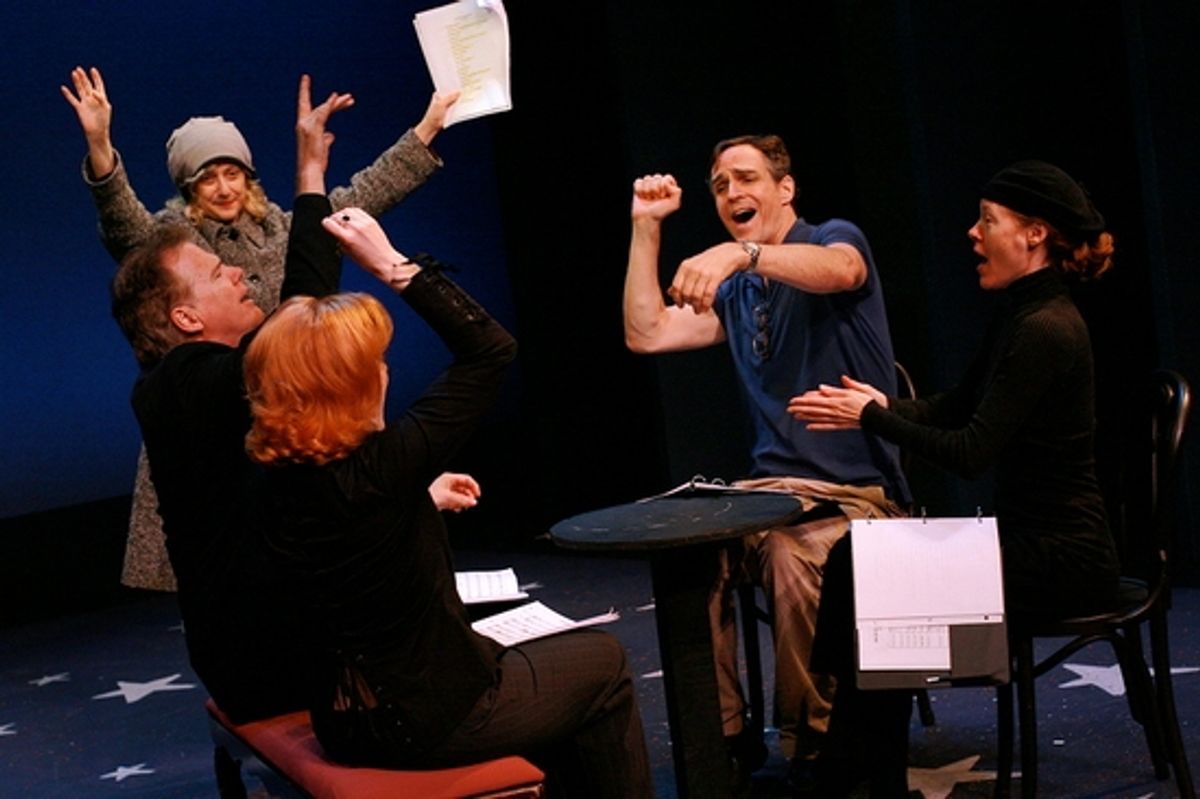 Beth Glover, Daren Kelly, Carol Kane, Howard McGillin and Veanne Cox at 