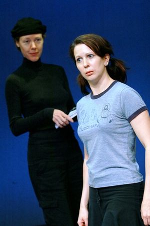Veanne Cox and Kirsten Wyatt @ BroadwayWorld Veanne Cox and Kirsten Wyatt Photo