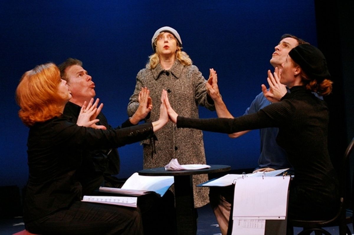 Beth Glover, Daren Kelly, Carol Kane, Howard McGillin and Veanne Cox at 